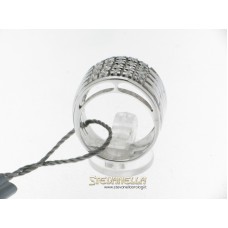 Salvini anello fascia in oro bianco con diamanti ct.0,60 ref. 80058018